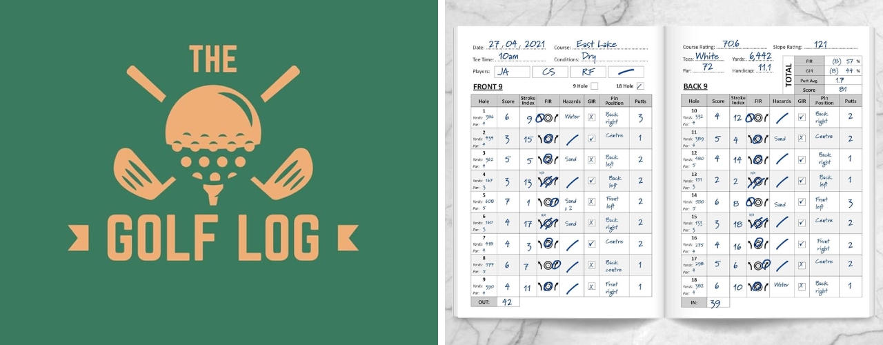 The Golf Log Notebook