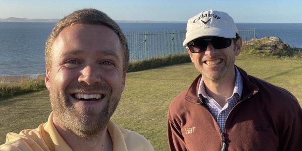 Andy and Jamie Gullane Golf Course